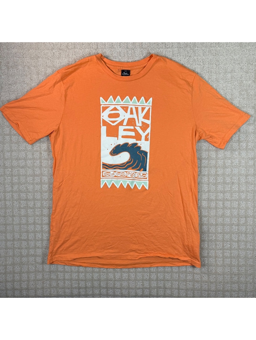 Oakley Wave Graphic T-Shirt Orange L